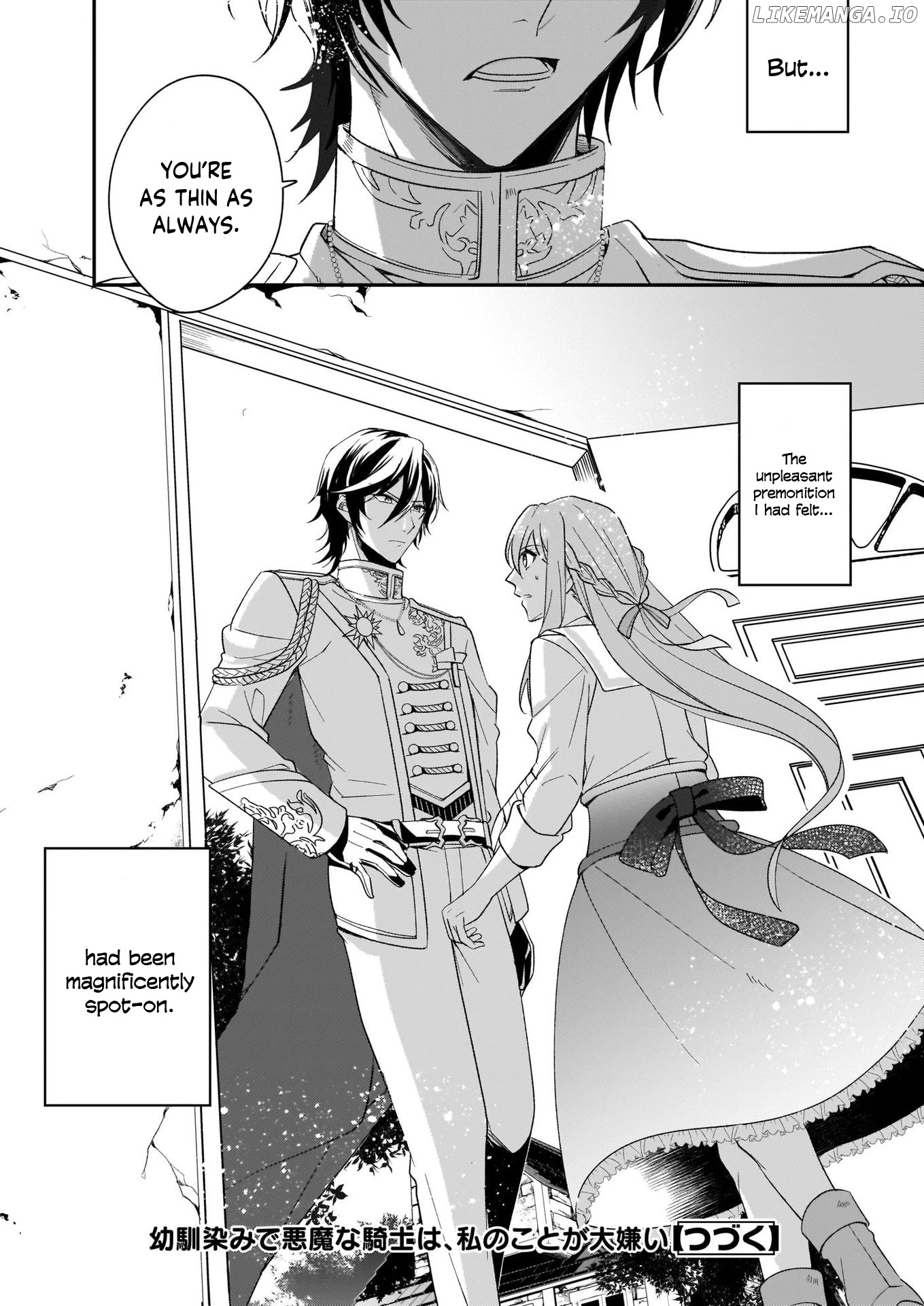 My Childhood Friend, the Devilish Knight, Hates Me chapter 1 - page 31