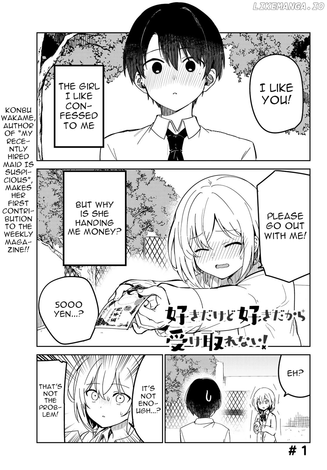The Girl I Like Confessed to Me While Handing Me Cash chapter 1 - page 3