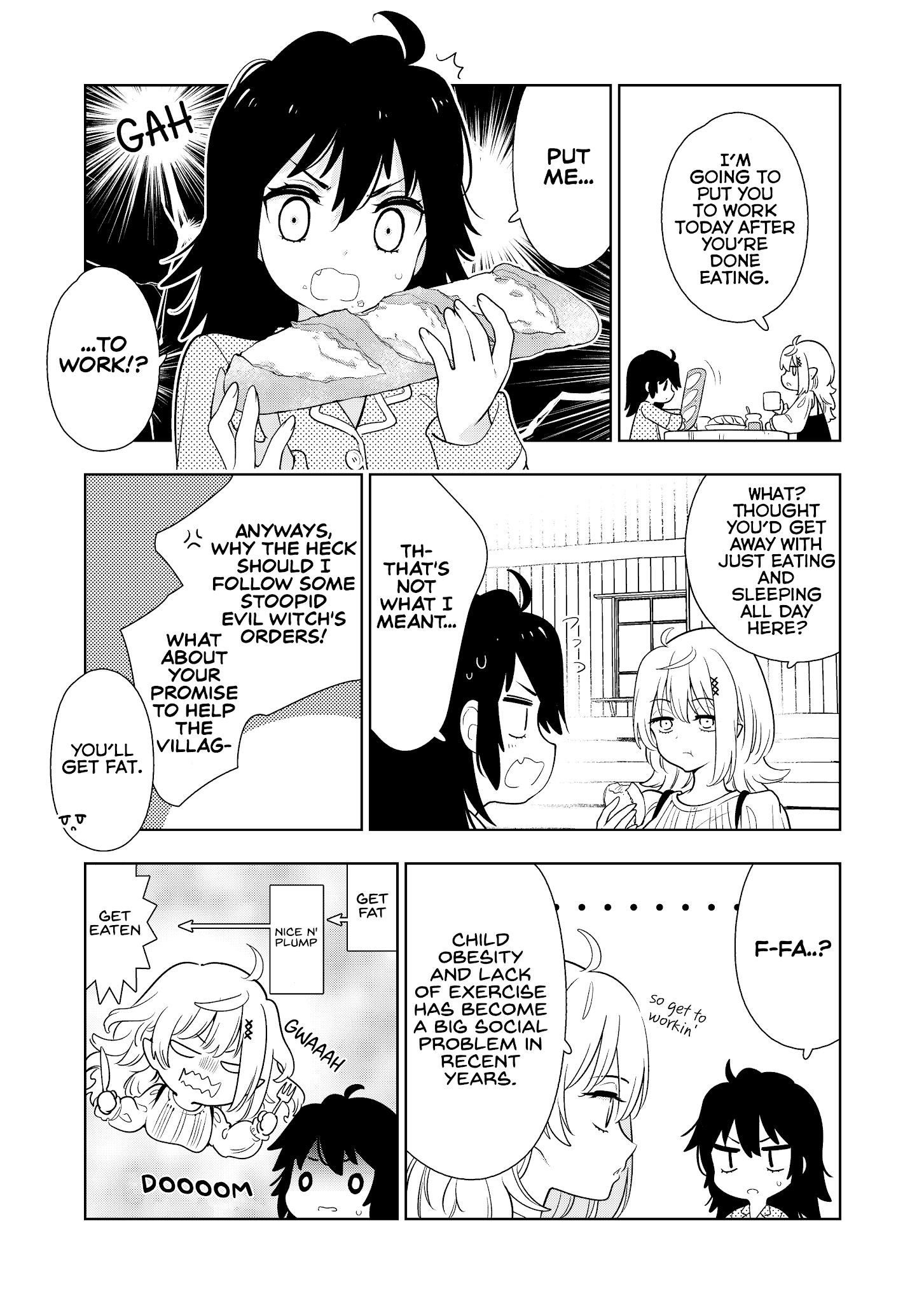 The Struggle-Free Life Of The Witch's Sacrifice chapter 2 - page 2