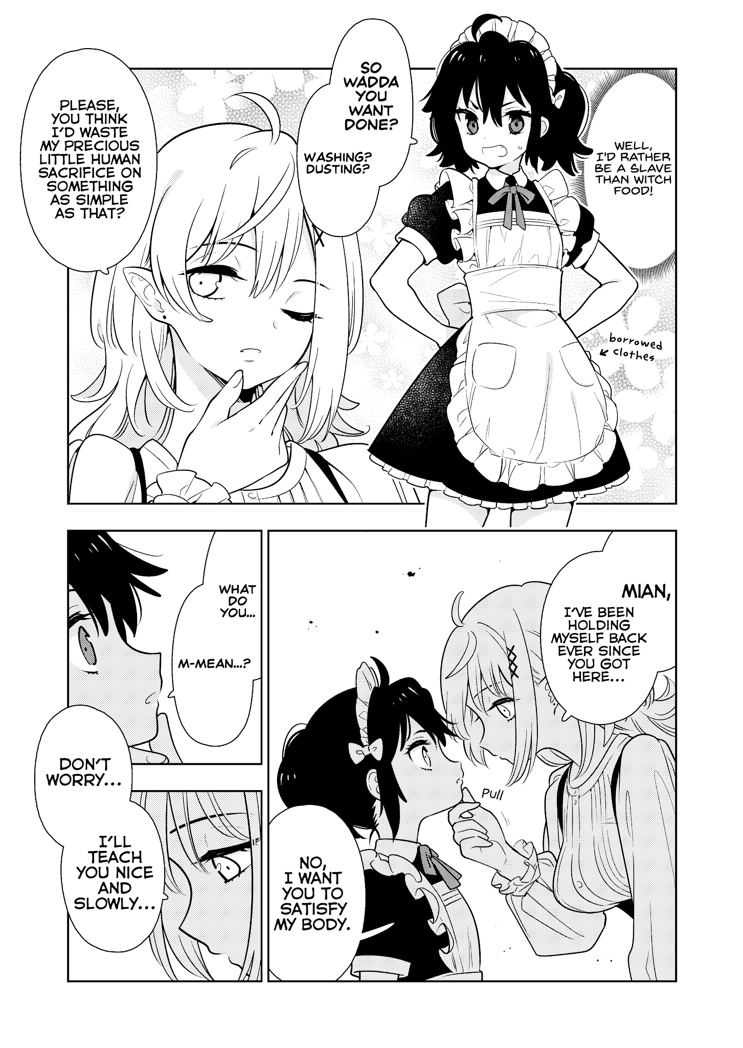 The Struggle-Free Life Of The Witch's Sacrifice chapter 2 - page 3
