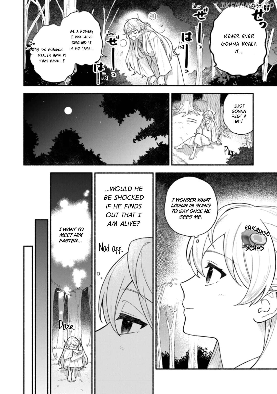 Zense Reitetsu Ouji no Uma deshita - Hito ni Natte mo Anata wo Aishite Ii desu ka? Chapter 1.1 - page 14