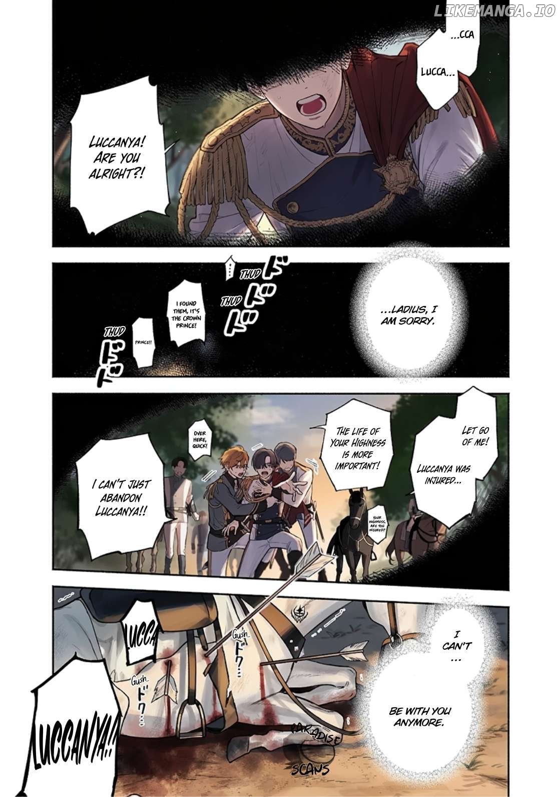 Zense Reitetsu Ouji no Uma deshita - Hito ni Natte mo Anata wo Aishite Ii desu ka? Chapter 1.1 - page 4