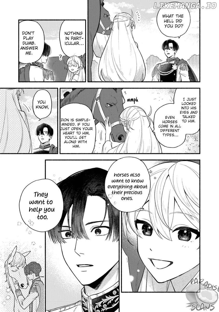 Zense Reitetsu Ouji no Uma deshita - Hito ni Natte mo Anata wo Aishite Ii desu ka? Chapter 1.2 - page 21