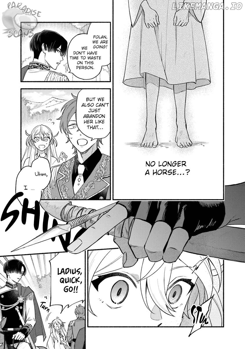 Zense Reitetsu Ouji no Uma deshita - Hito ni Natte mo Anata wo Aishite Ii desu ka? Chapter 1.2 - page 5