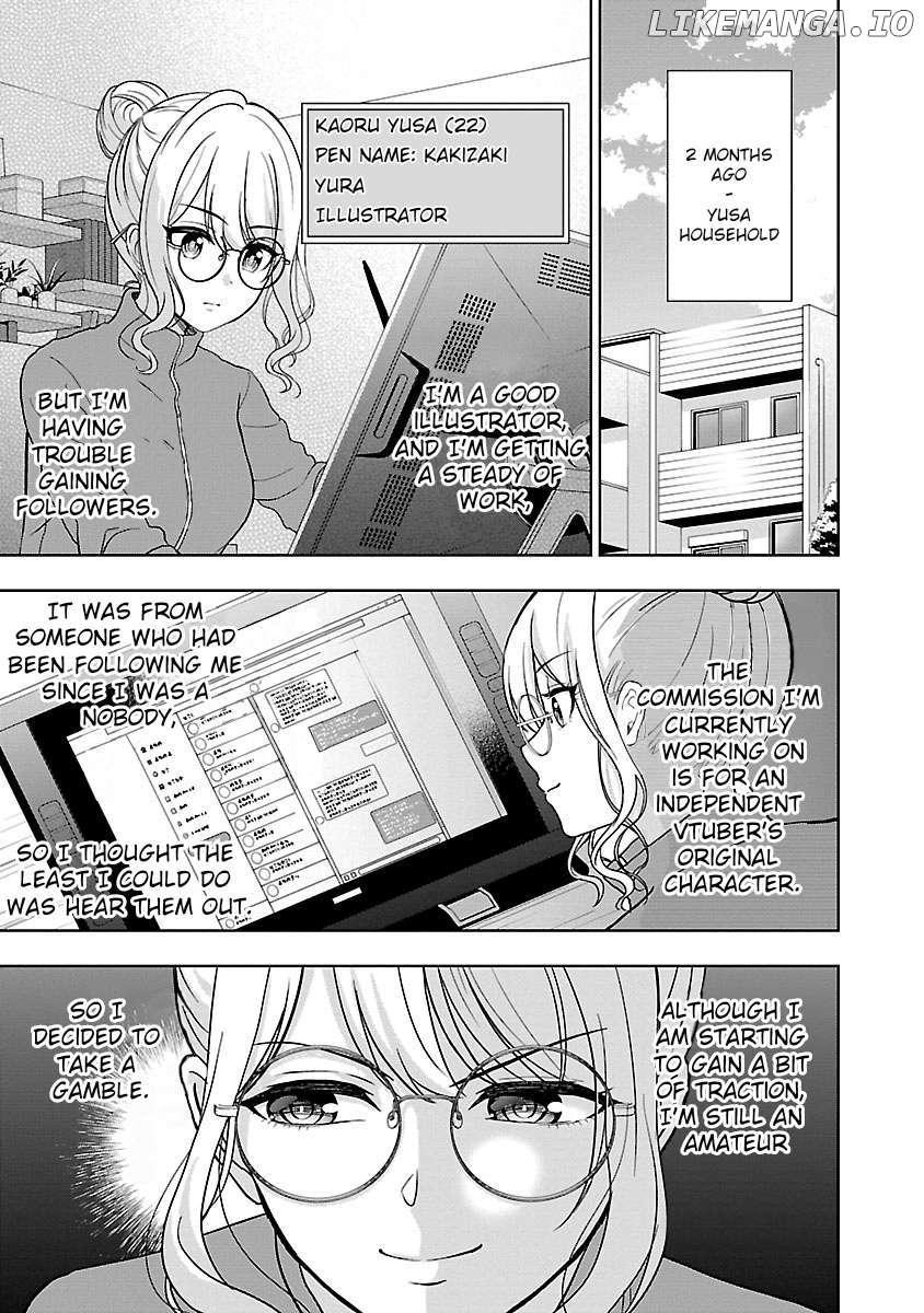 Shitsurenshita node Vtuber Hajimetara Toshiue no Onee-san ni Motemashita Chapter 1 - page 23