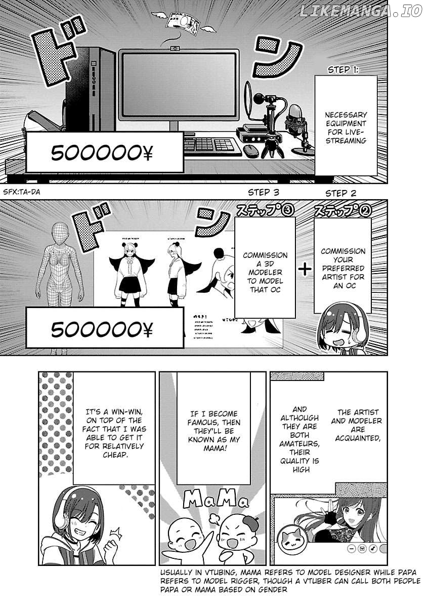 Shitsurenshita node Vtuber Hajimetara Toshiue no Onee-san ni Motemashita Chapter 1 - page 8