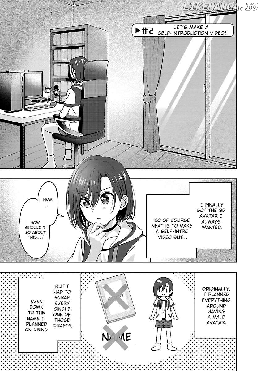 Shitsurenshita node Vtuber Hajimetara Toshiue no Onee-san ni Motemashita Chapter 2 - page 1