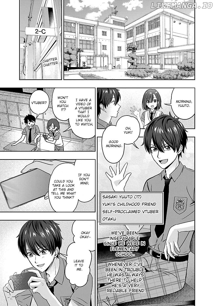Shitsurenshita node Vtuber Hajimetara Toshiue no Onee-san ni Motemashita Chapter 2 - page 7