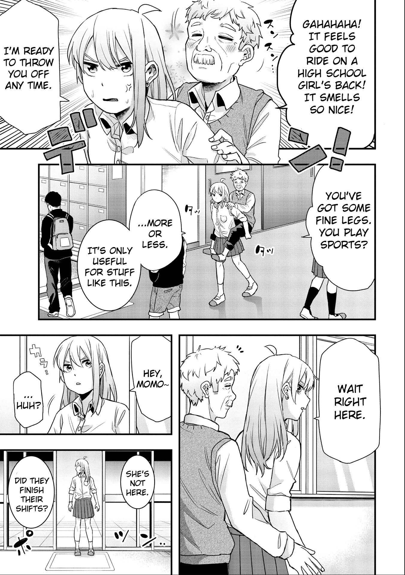 Jyoshikou Dakara Safe chapter 17 - page 3