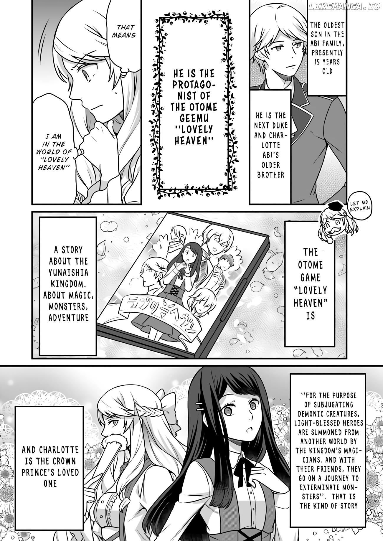 Because Of Her Love For Sake, The Otome Game Setting Was Broken And The Villainous Noblewoman Became The Noblewoman With Cheats chapter 1 - page 11