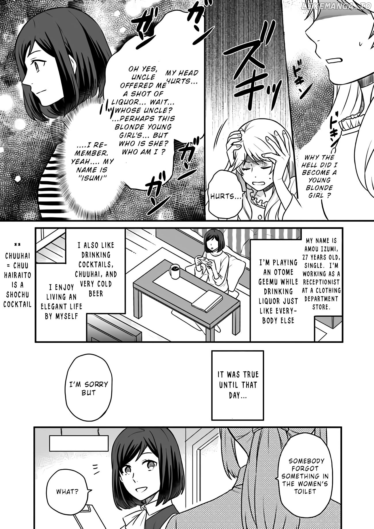 Because Of Her Love For Sake, The Otome Game Setting Was Broken And The Villainous Noblewoman Became The Noblewoman With Cheats chapter 1 - page 6