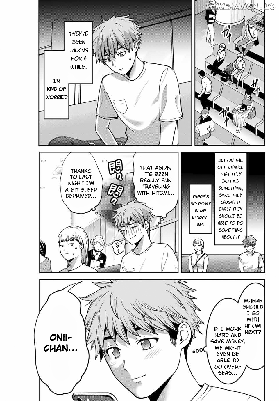 Bokutachi wa Hanshoku wo Yameta chapter 40 - page 3