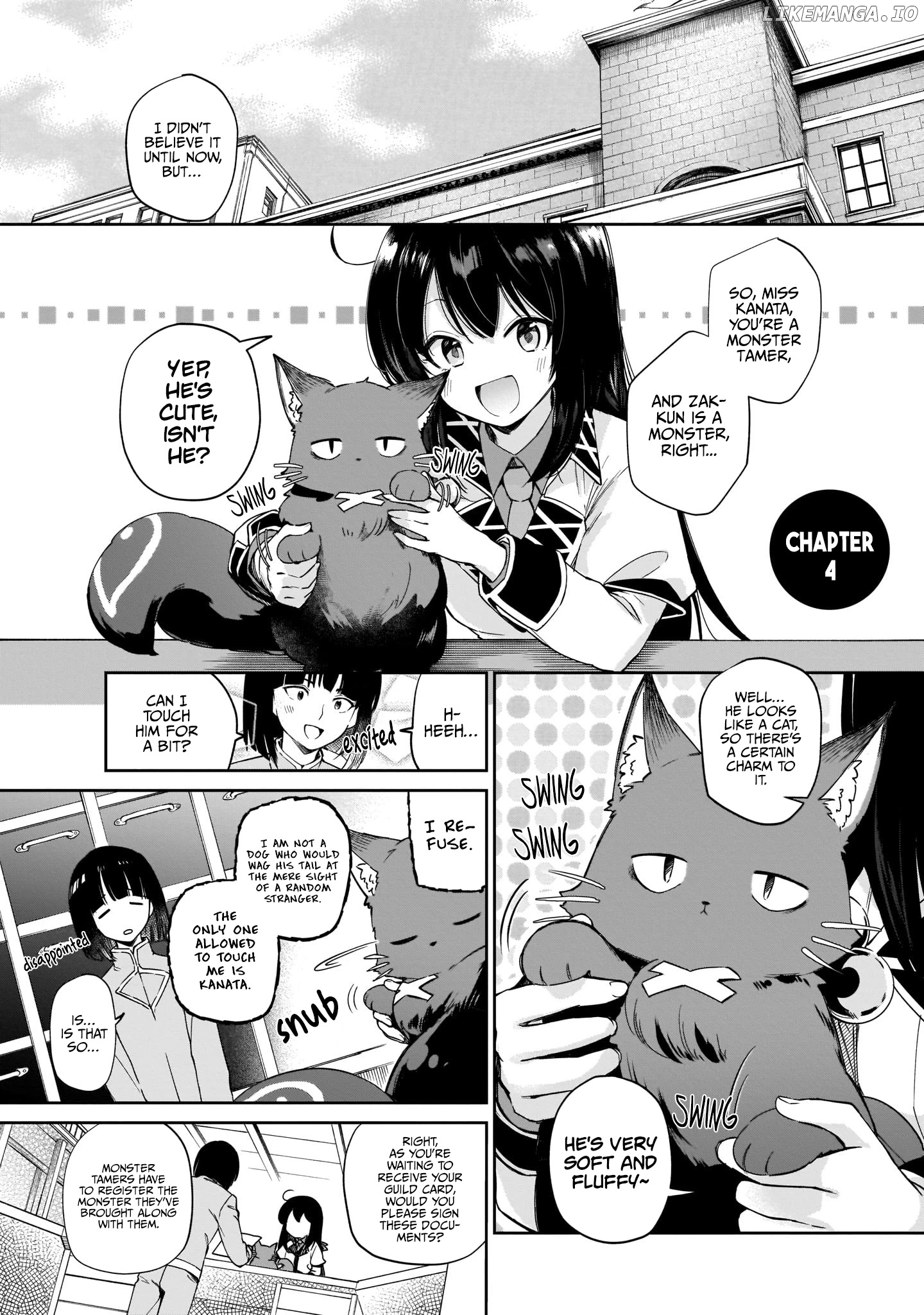 Saint? No, Just A Passing Monster Tamer! ~The Completely Unparalleled Saint Travels With Fluffies~ chapter 4 - page 1