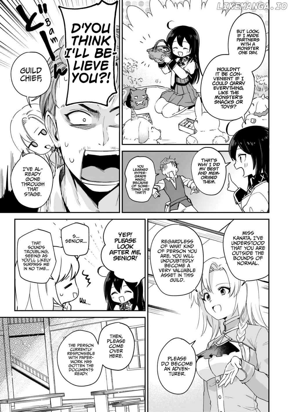 Saint? No, Just A Passing Monster Tamer! ~The Completely Unparalleled Saint Travels With Fluffies~ chapter 3.2 - page 22