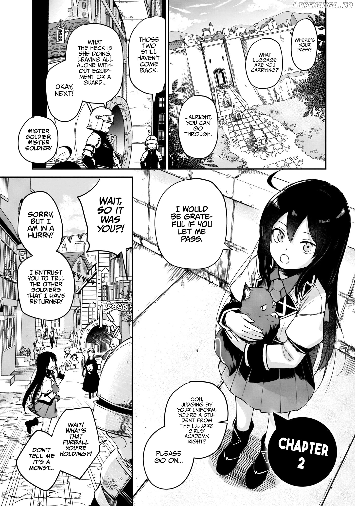 Saint? No, Just A Passing Monster Tamer! ~The Completely Unparalleled Saint Travels With Fluffies~ chapter 2 - page 2