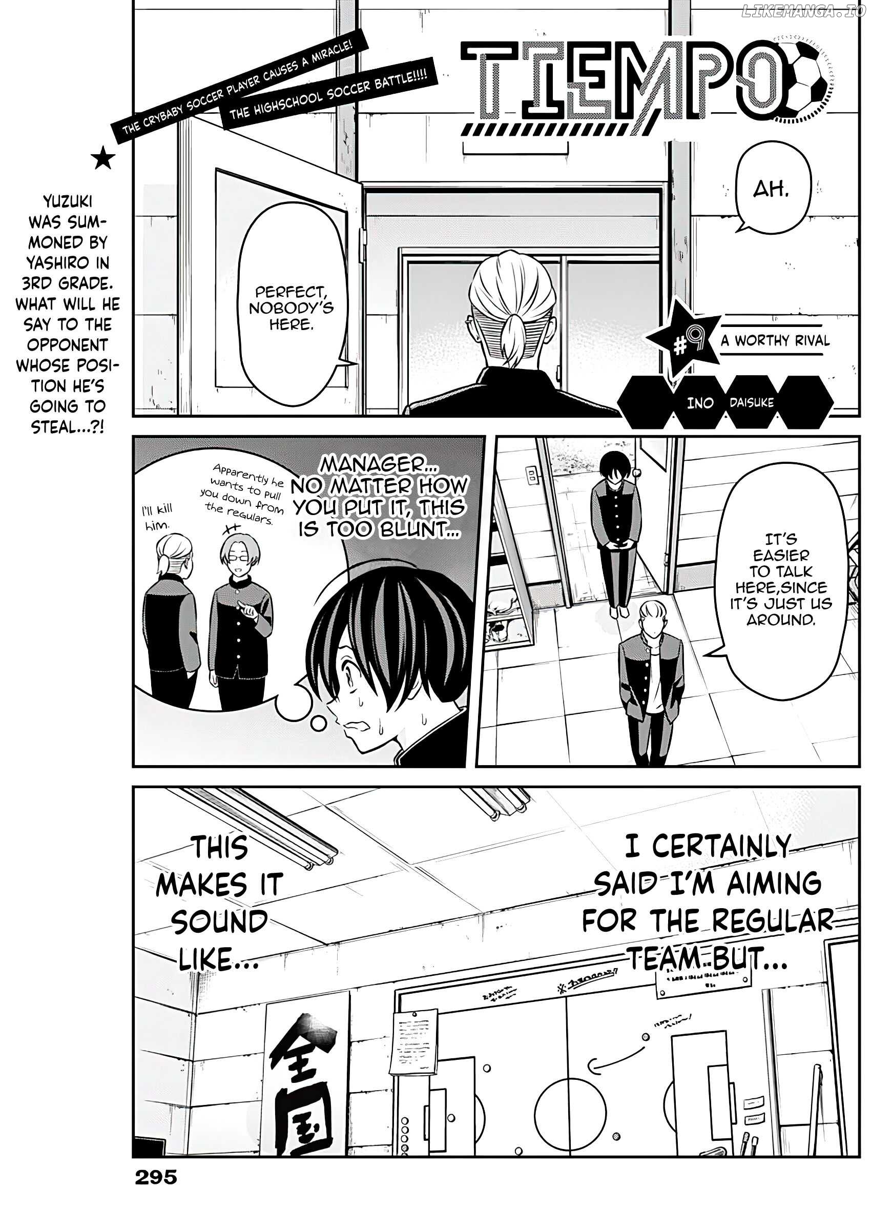 Tiempo - Manga chapter 9 - page 1