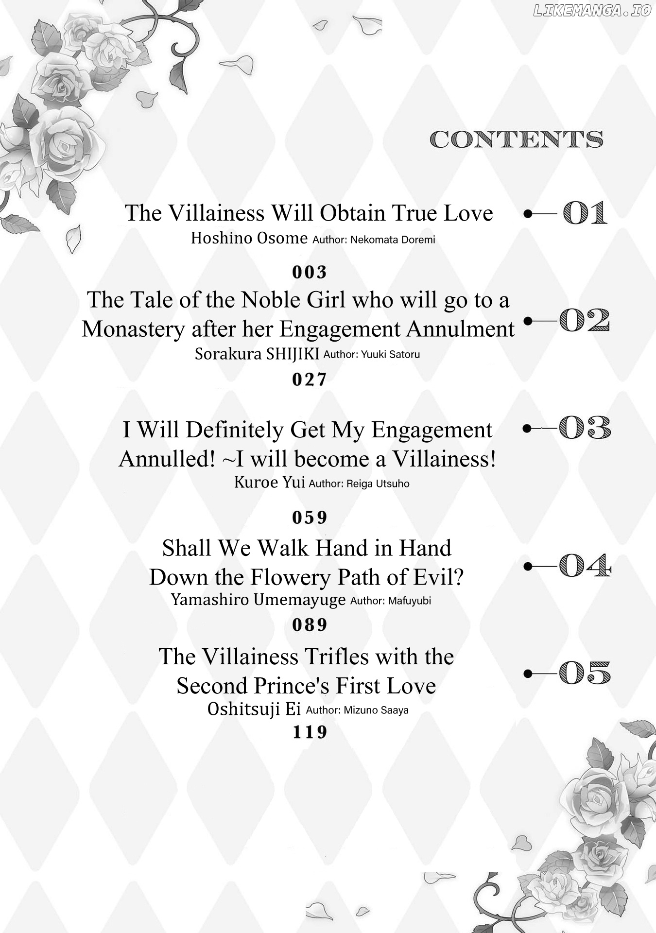 Though I May Be a Villainess, I'll Show You I Can Obtain Happiness! chapter 1 - page 3