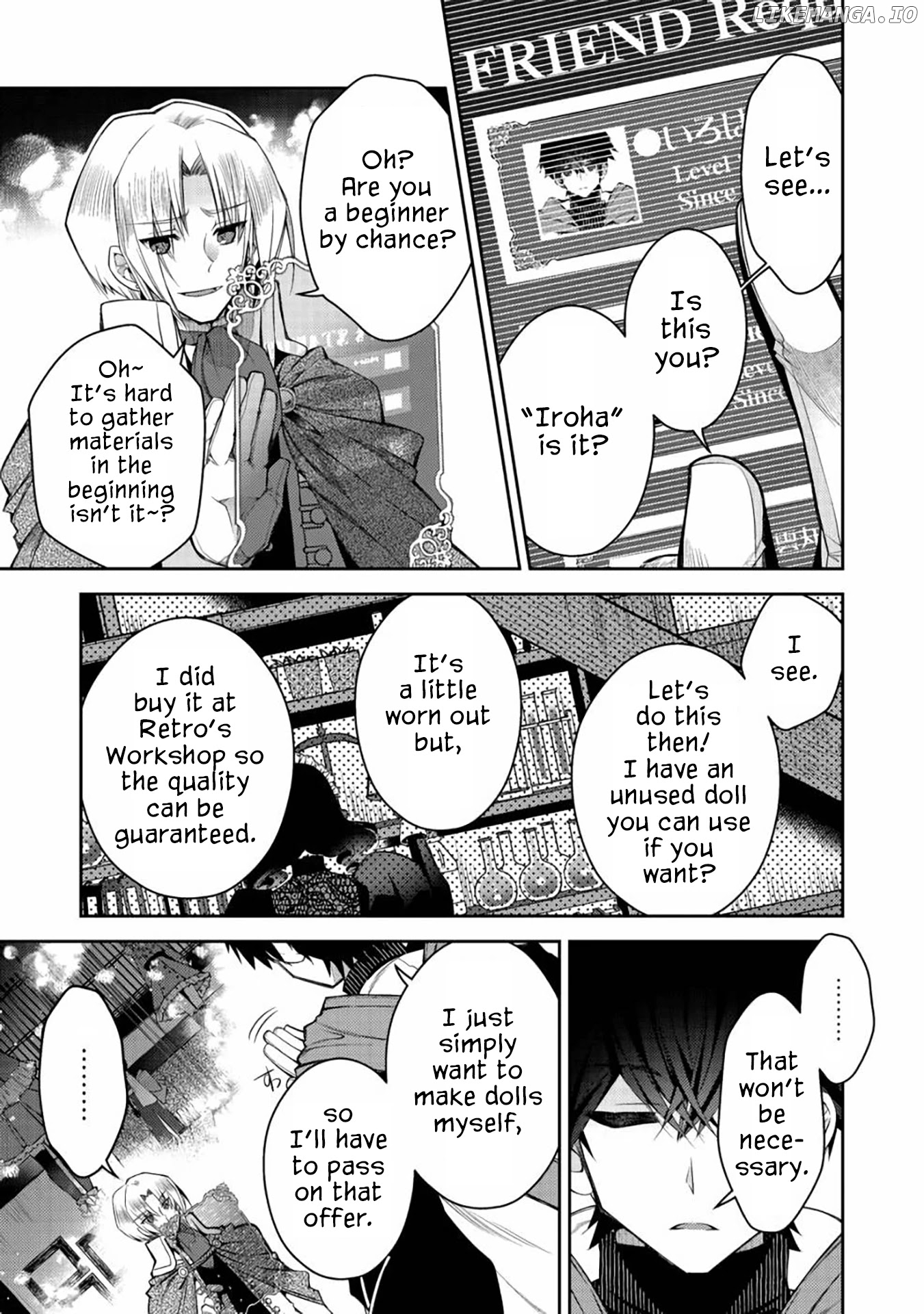 Retire Shita Ningyoushi No Mmo Kikou Jojishi chapter 6 - page 12