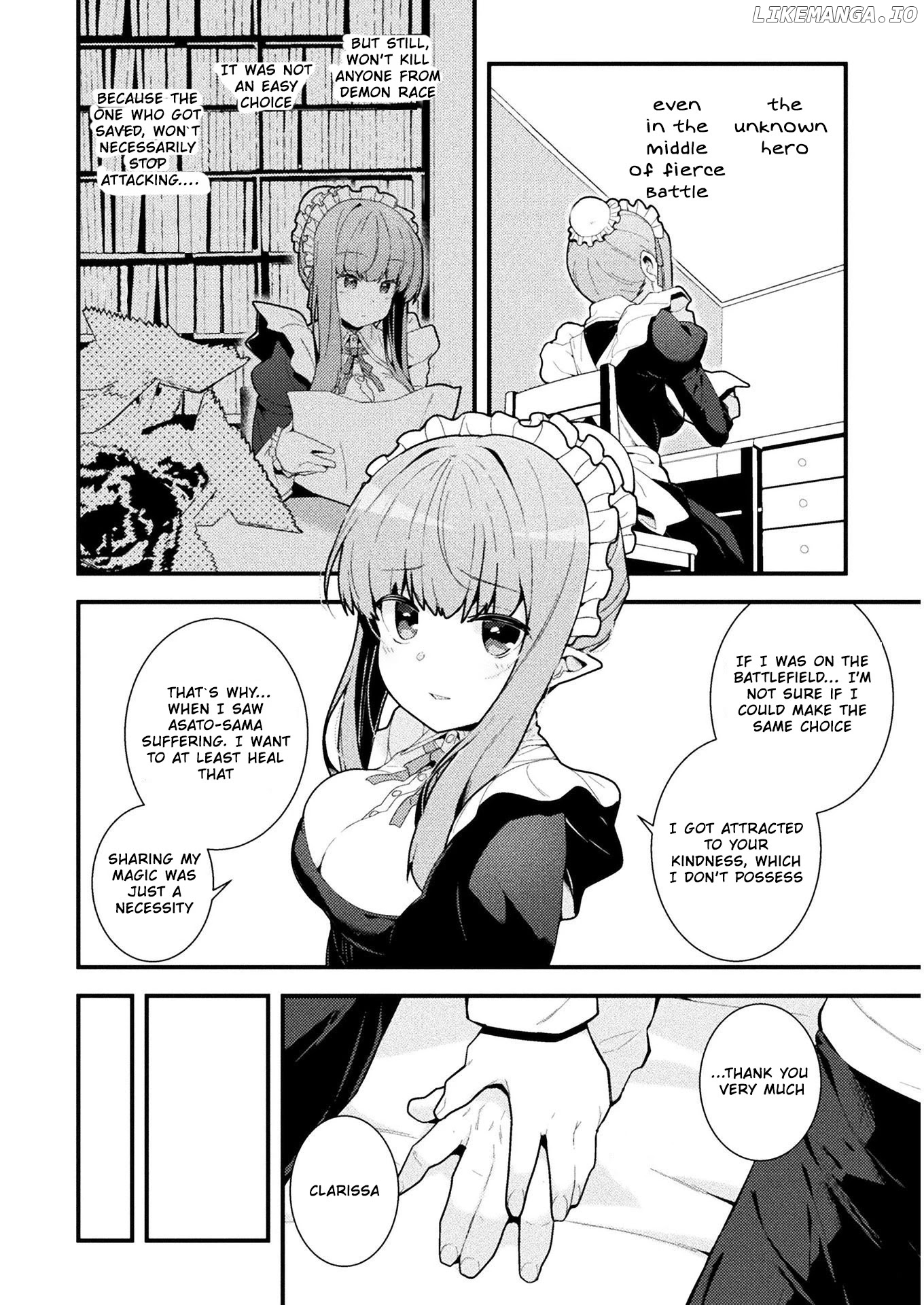 THE ANOTHER WORLD DEMON-KING'S SUCCESSOR chapter 3 - page 4