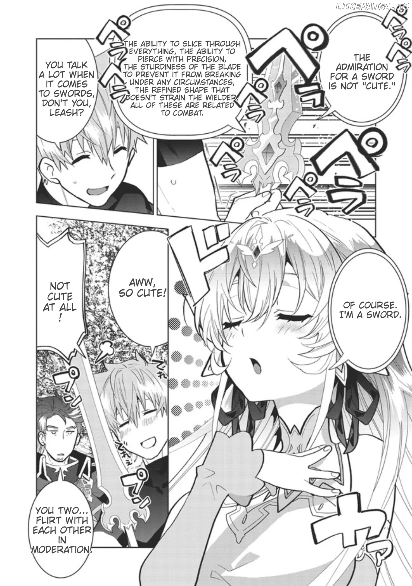 Seikenshi-Sama No Maken-Chan chapter 1.2 - page 23