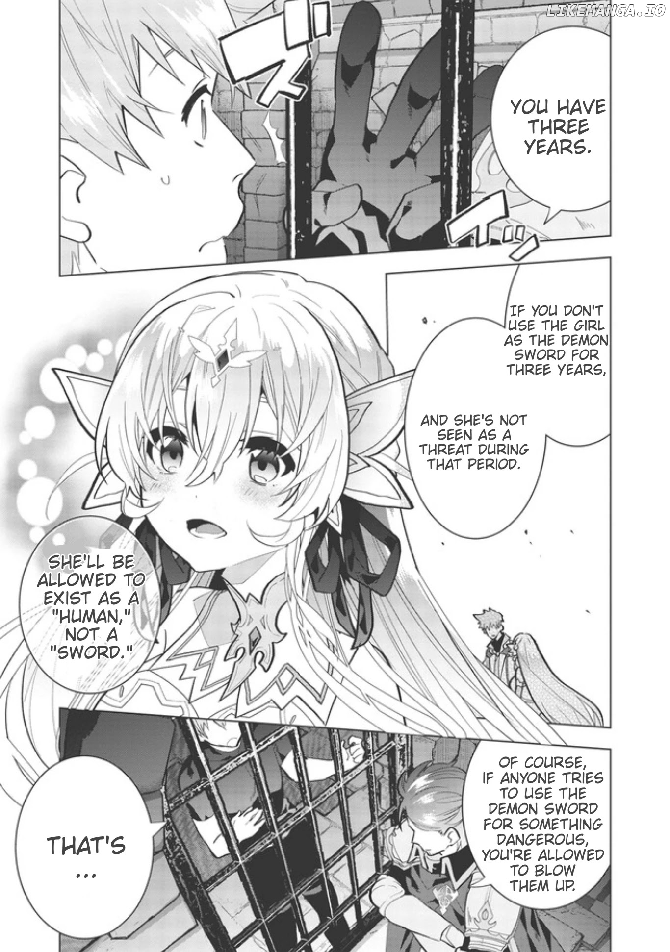 Seikenshi-Sama No Maken-Chan chapter 1.2 - page 8