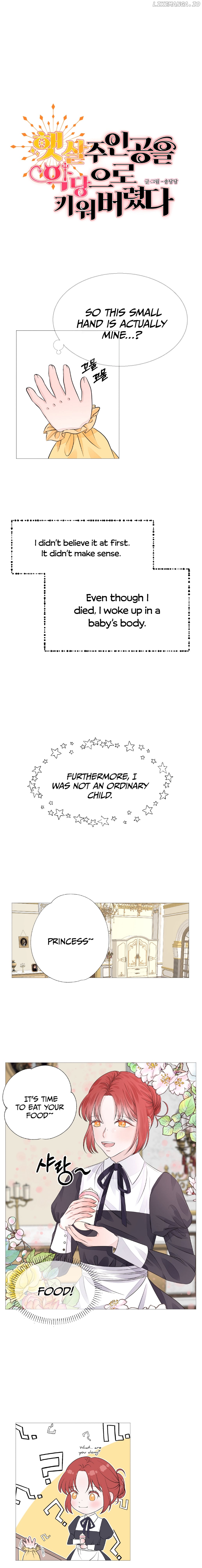 She Brought Up The Friendly Protagonist As A Villain. chapter 1 - page 3