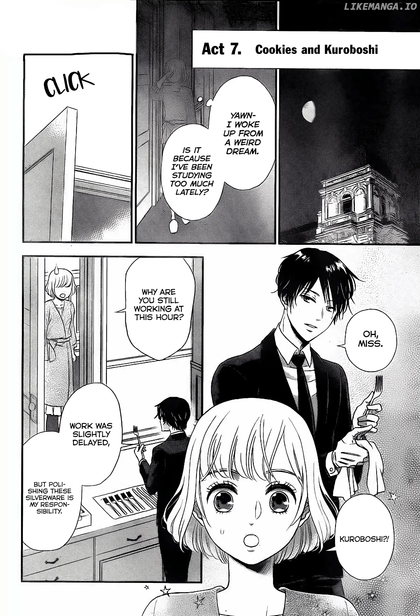 Shitsuji Kuroboshi wa Kashizukanai chapter 2 - page 16