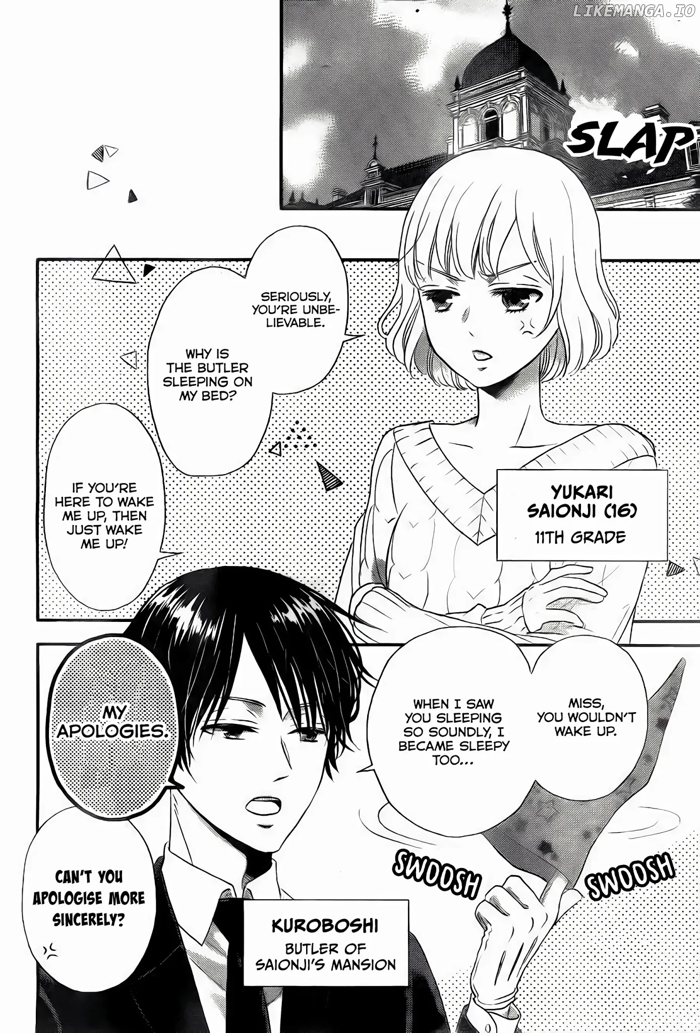 Shitsuji Kuroboshi wa Kashizukanai chapter 2 - page 4