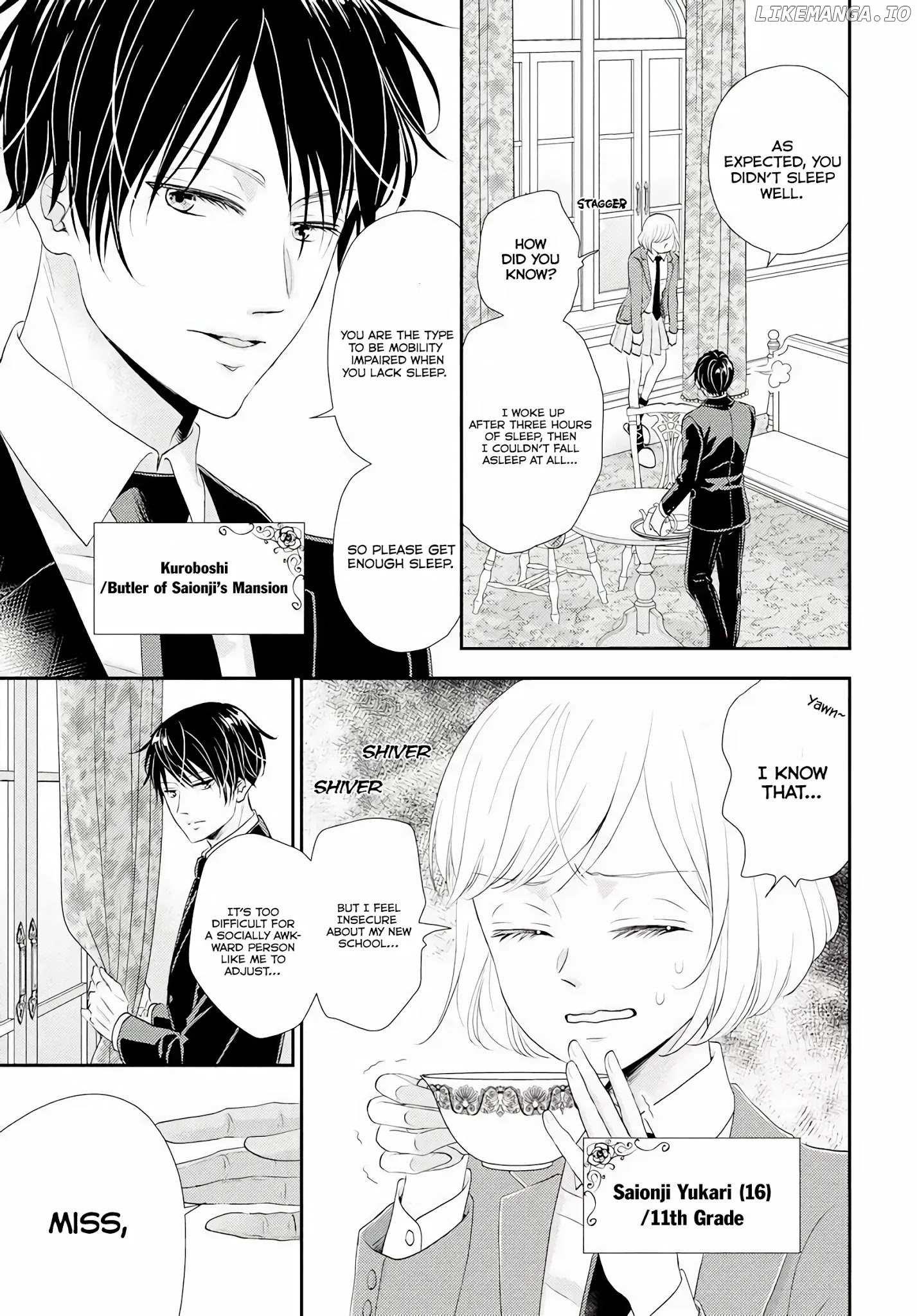 Shitsuji Kuroboshi wa Kashizukanai chapter 3 - page 4