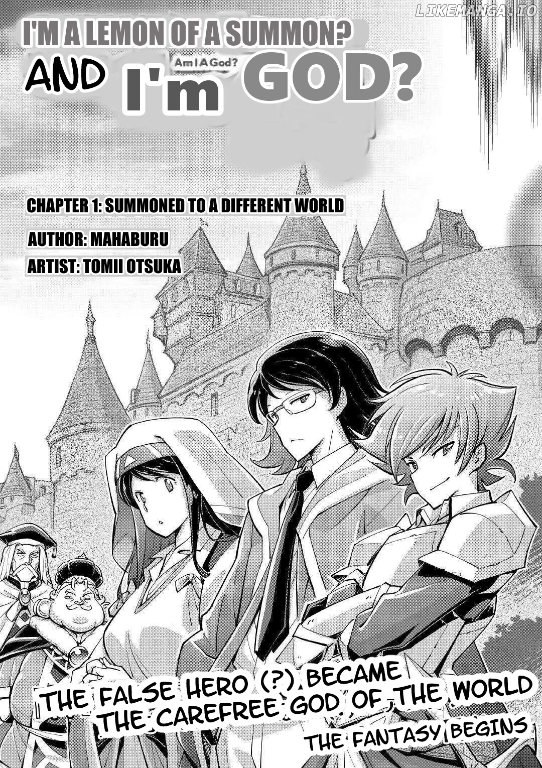 Summoned by being involved!? And I was "God"?? chapter 1 - page 3