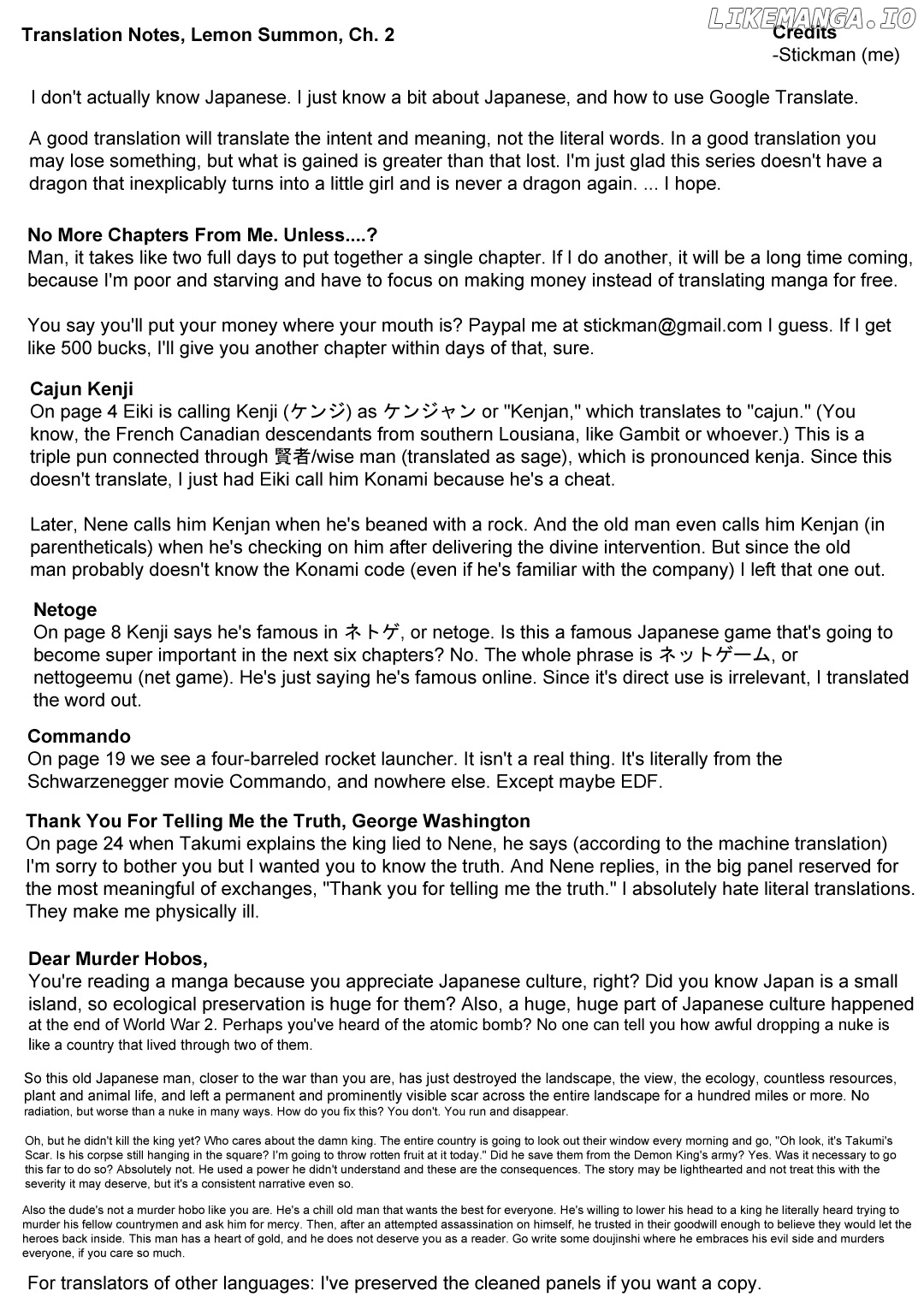 Summoned by being involved!? And I was "God"?? chapter 2 - page 45