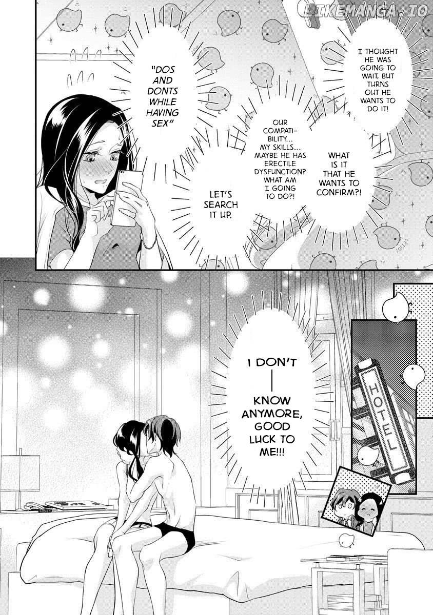 Hagukumi Ai wa Maiban Komame ni ~Toshishita Kareshi no Totsu Seichou Kiroku~ chapter 1 - page 19