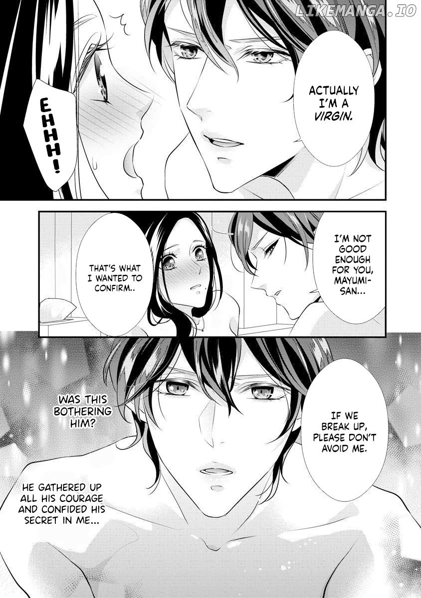 Hagukumi Ai wa Maiban Komame ni ~Toshishita Kareshi no Totsu Seichou Kiroku~ chapter 1 - page 26
