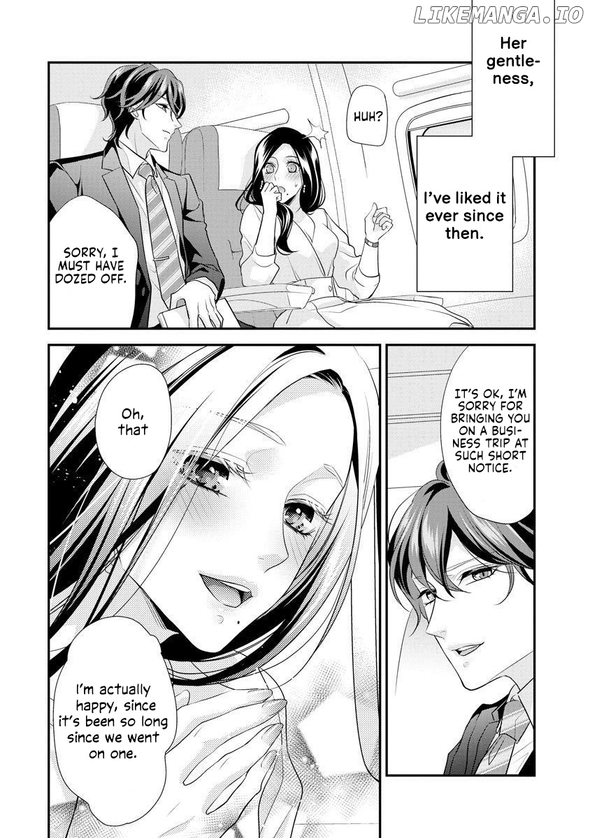 Hagukumi Ai wa Maiban Komame ni ~Toshishita Kareshi no Totsu Seichou Kiroku~ chapter 4 - page 9