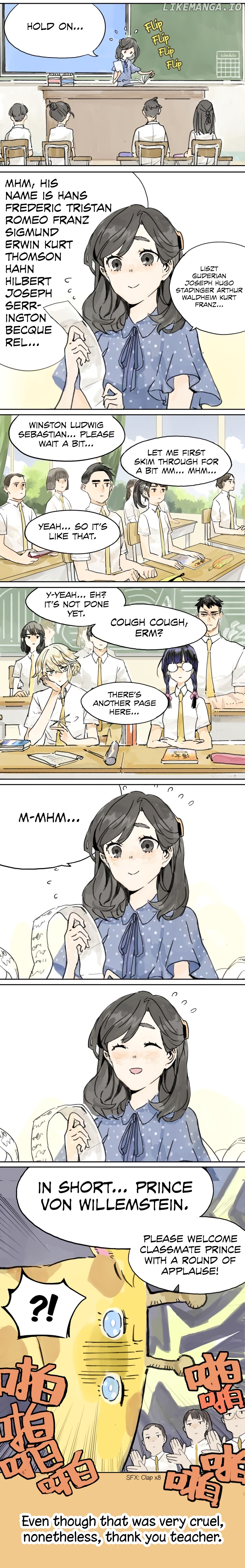 My Classmates Are All Very Strange chapter 1 - page 9