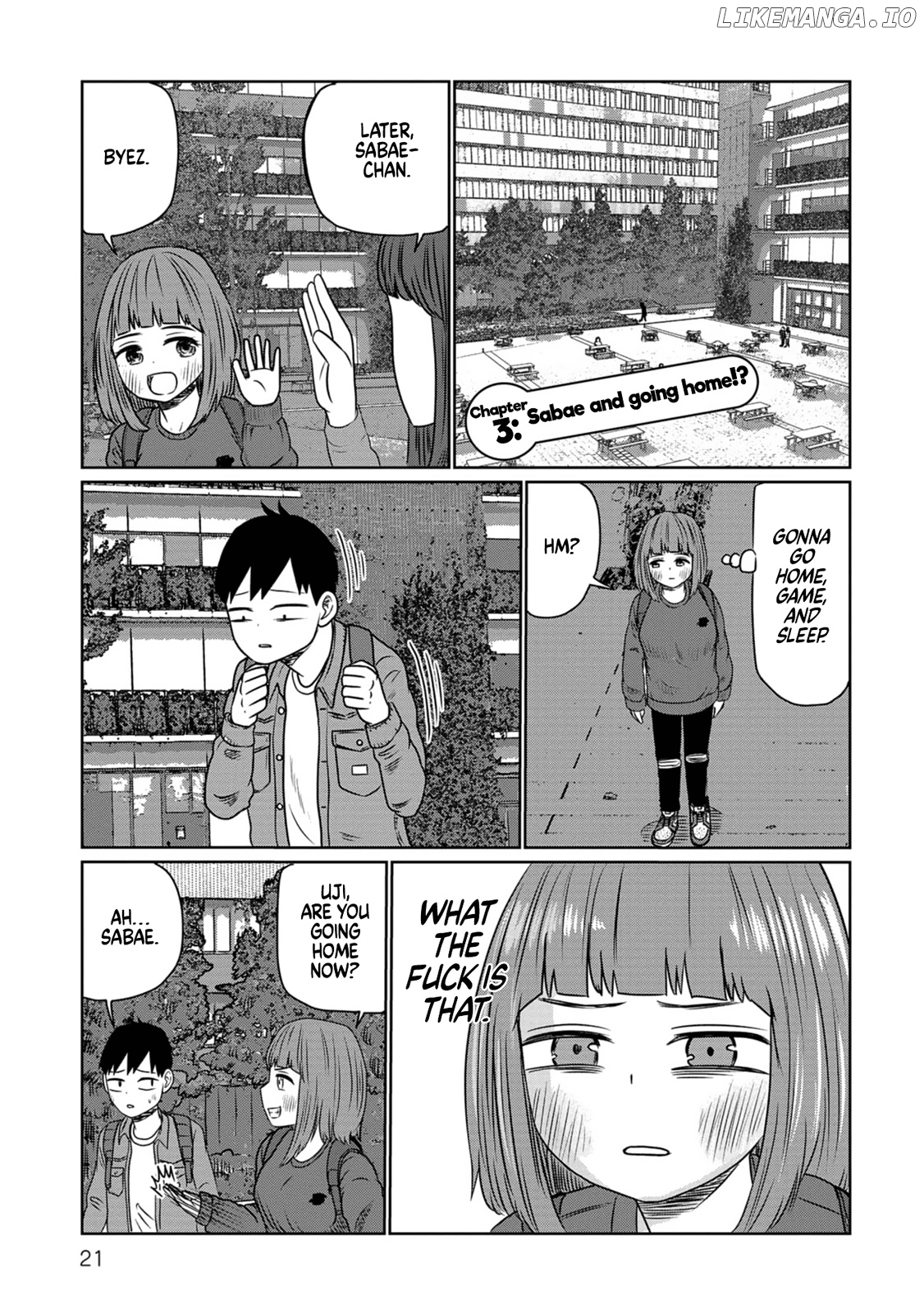 Sabae to Yattara Owaru chapter 3 - page 1