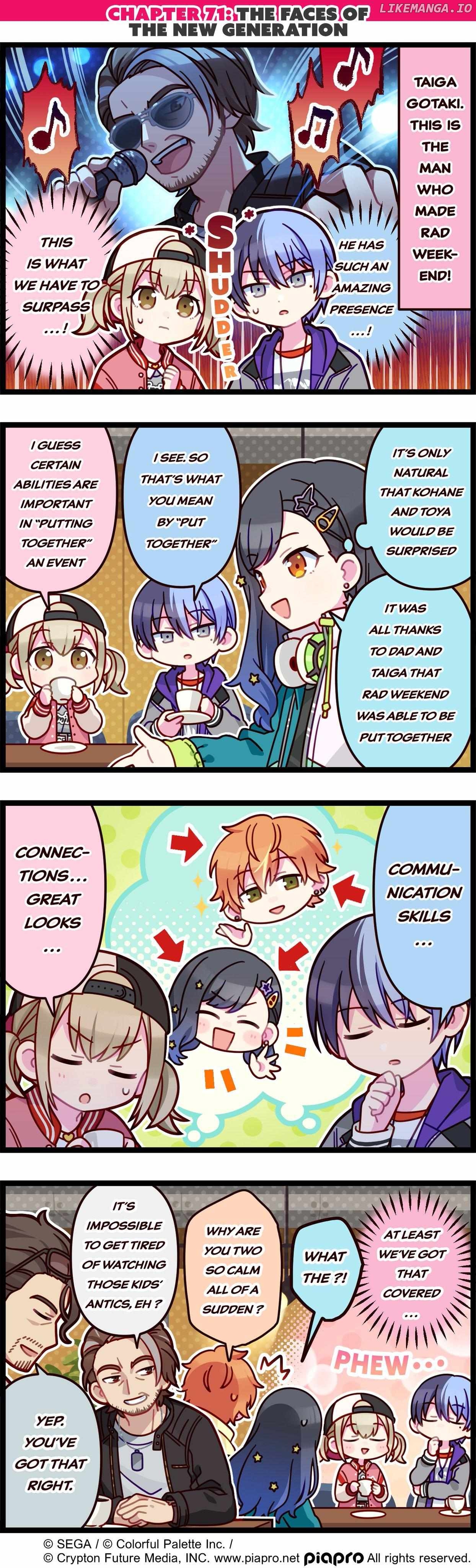 Sekai no 4koma chapter 71 - page 1