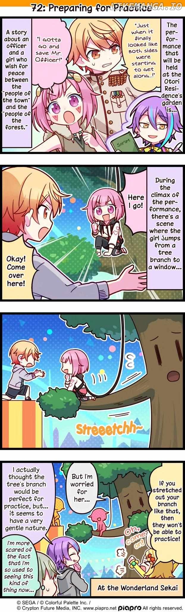 Sekai no 4koma chapter 72 - page 1