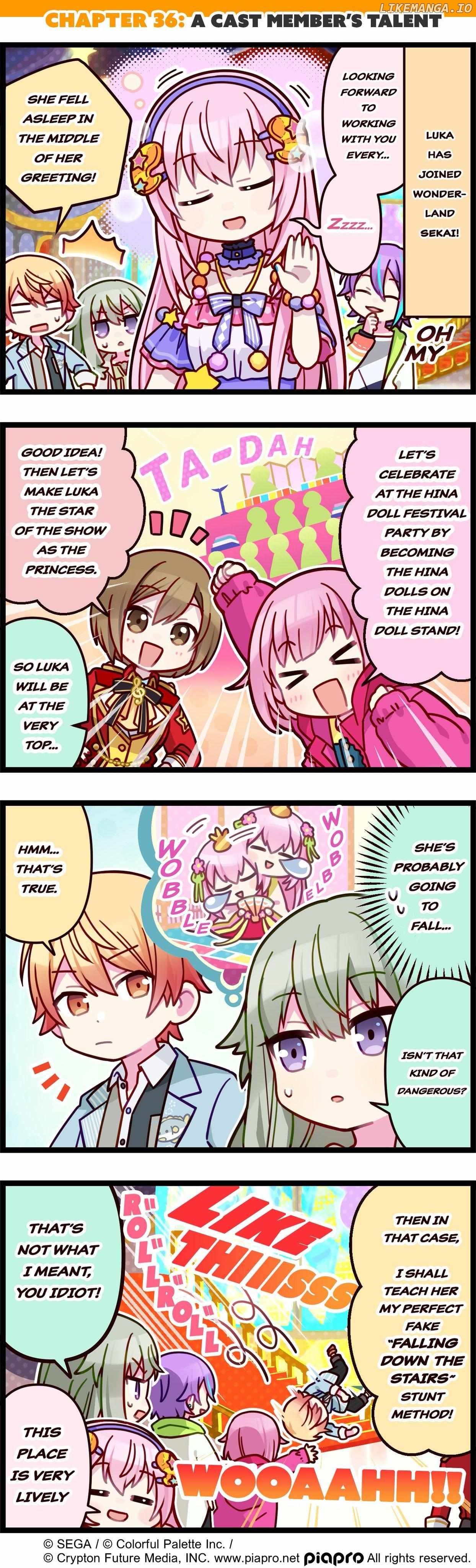 Sekai no 4koma chapter 36 - page 1