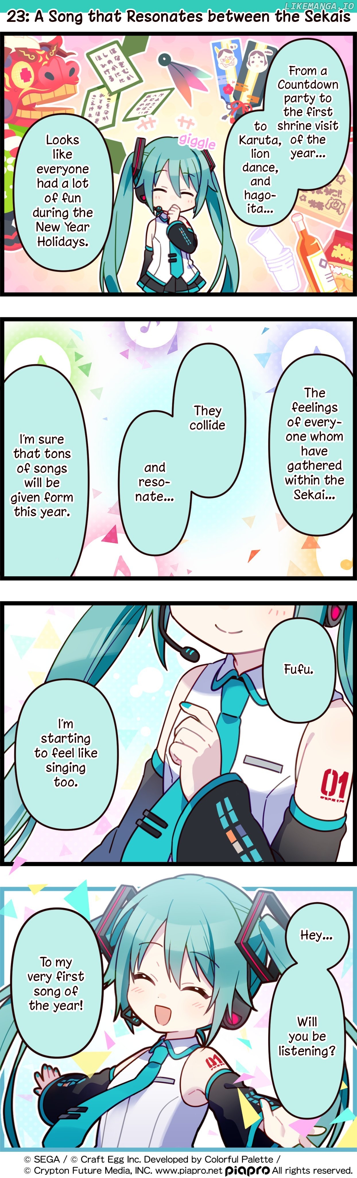 Sekai no 4koma chapter 23 - page 1