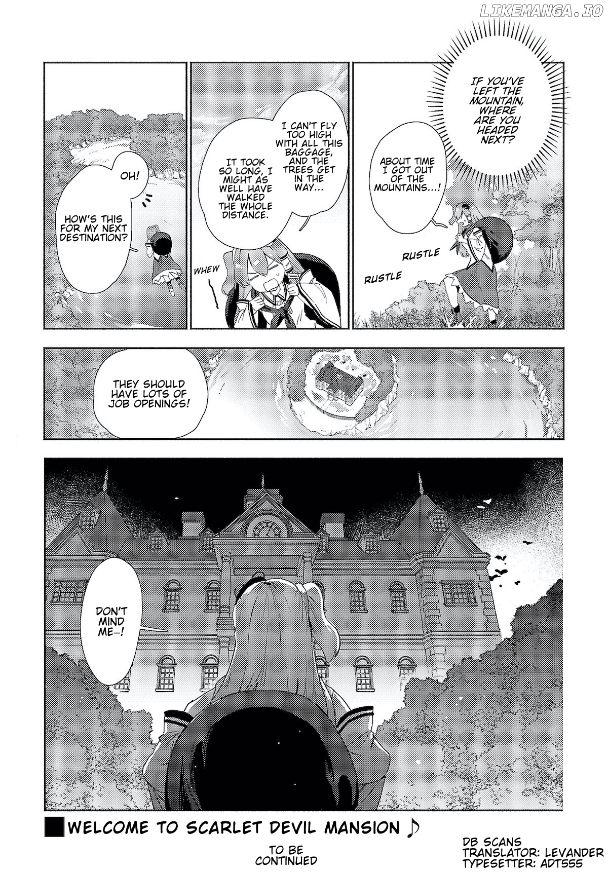 Touhou - Sanae-San Is On The Run! chapter 1.2 - page 9