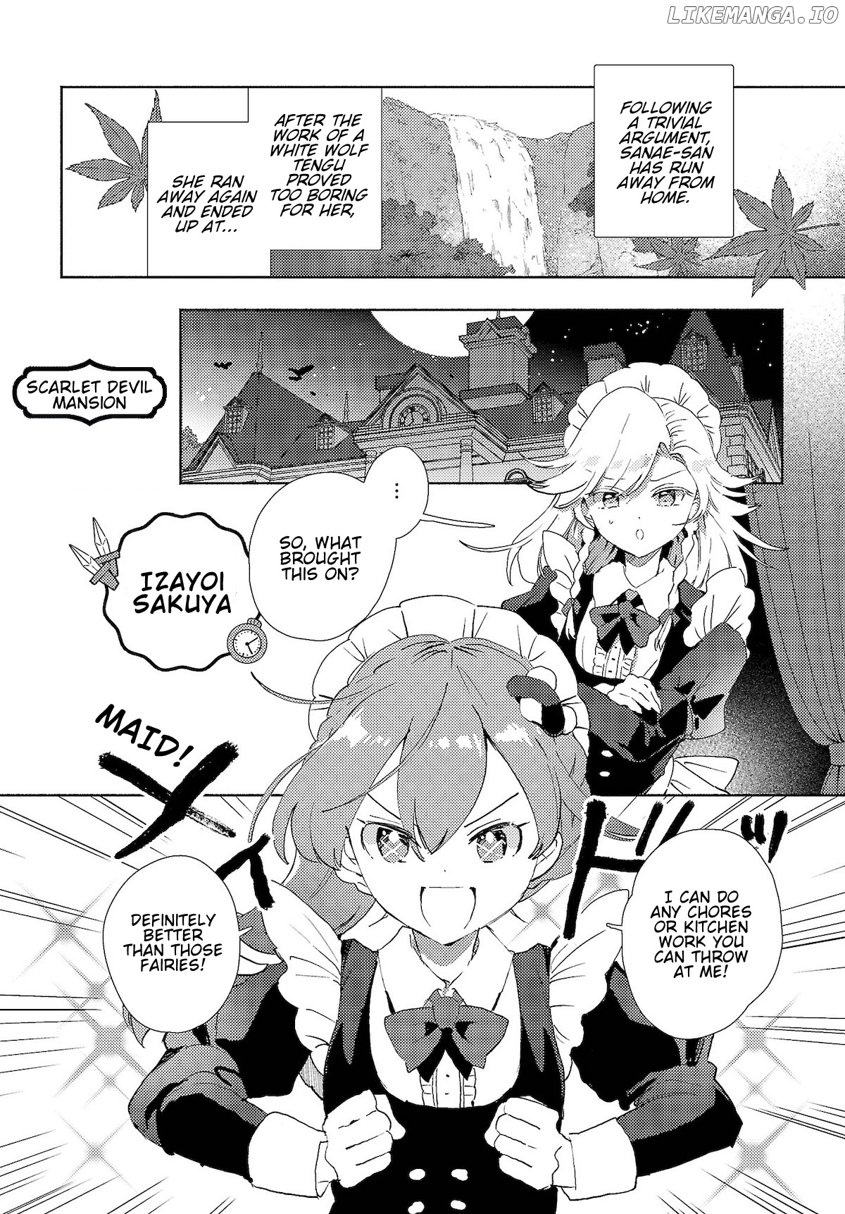 Touhou - Sanae-San Is On The Run! chapter 2.1 - page 2