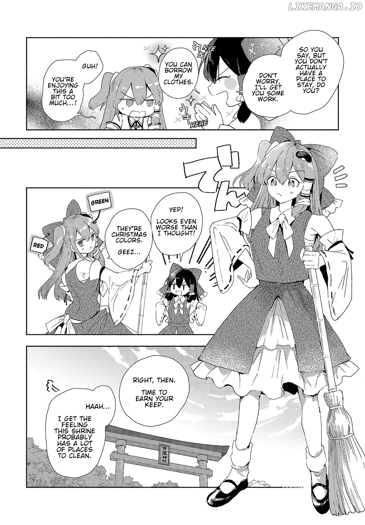 Touhou - Sanae-San Is On The Run! chapter 3.1 - page 4