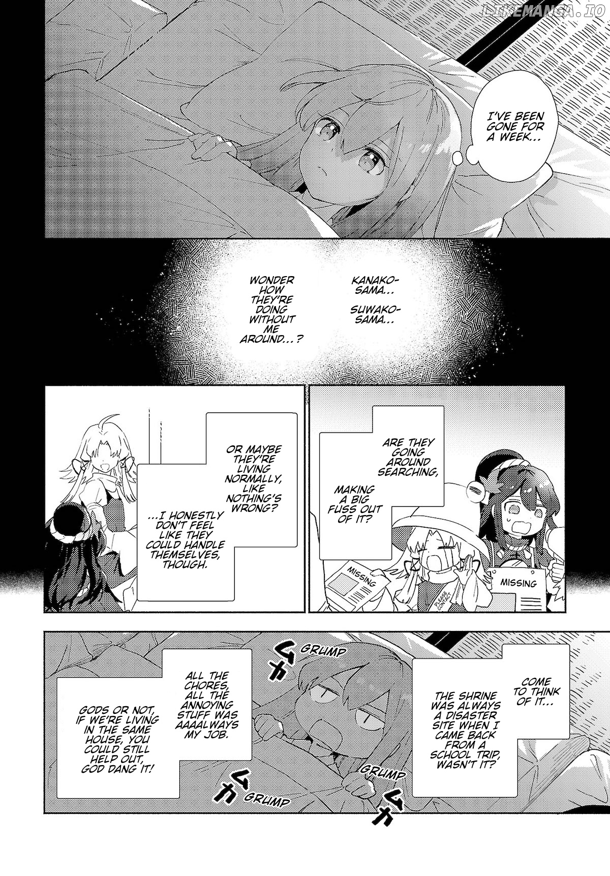 Touhou - Sanae-San Is On The Run! chapter 3.1 - page 6