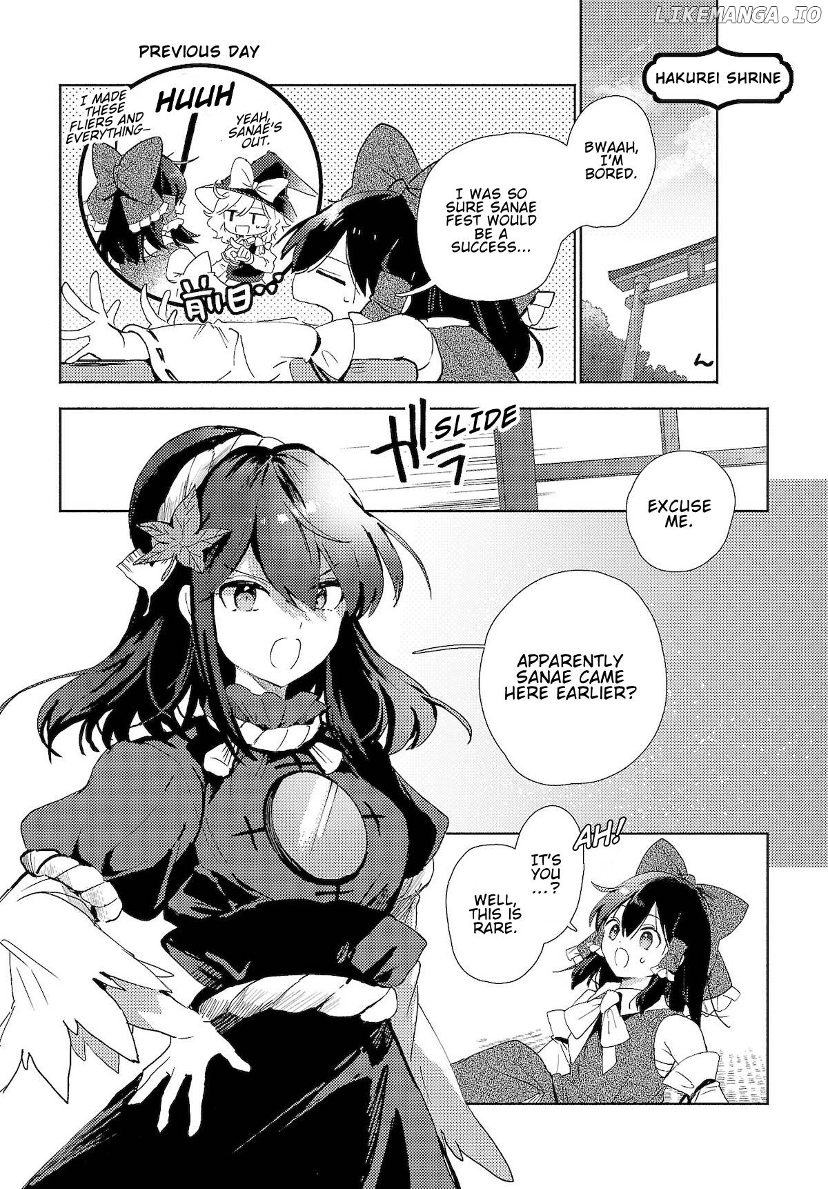 Touhou - Sanae-San Is On The Run! chapter 3.2 - page 2