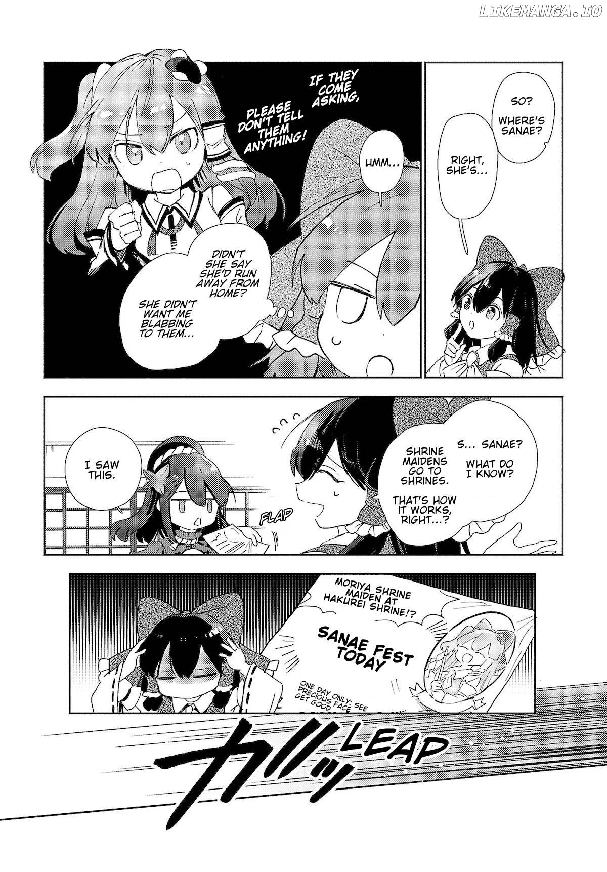 Touhou - Sanae-San Is On The Run! chapter 3.2 - page 3