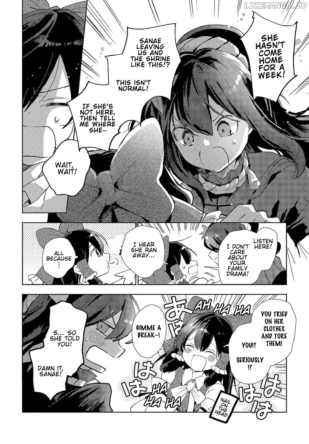 Touhou - Sanae-San Is On The Run! chapter 3.2 - page 4