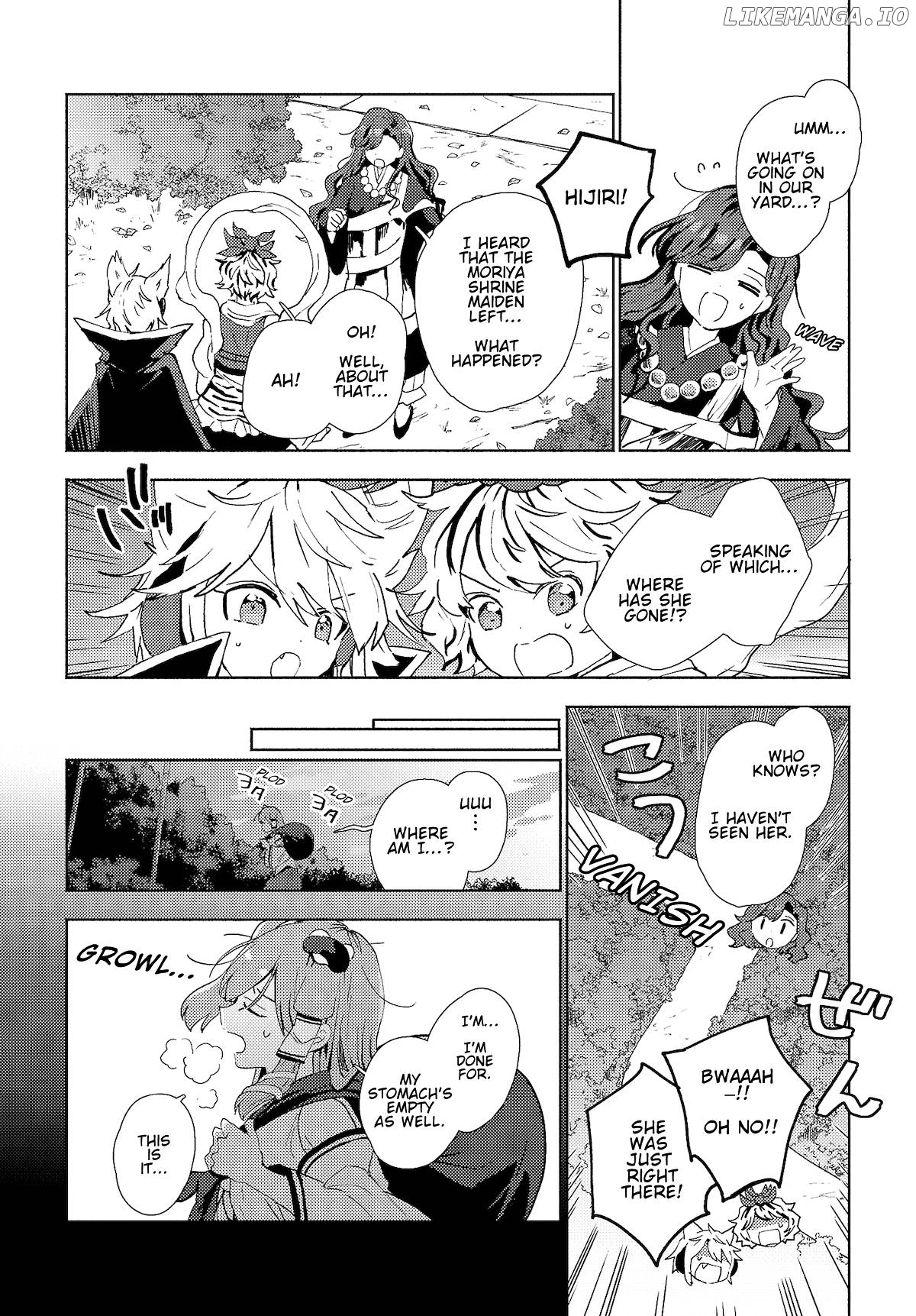 Touhou - Sanae-San Is On The Run! chapter 4.2 - page 8