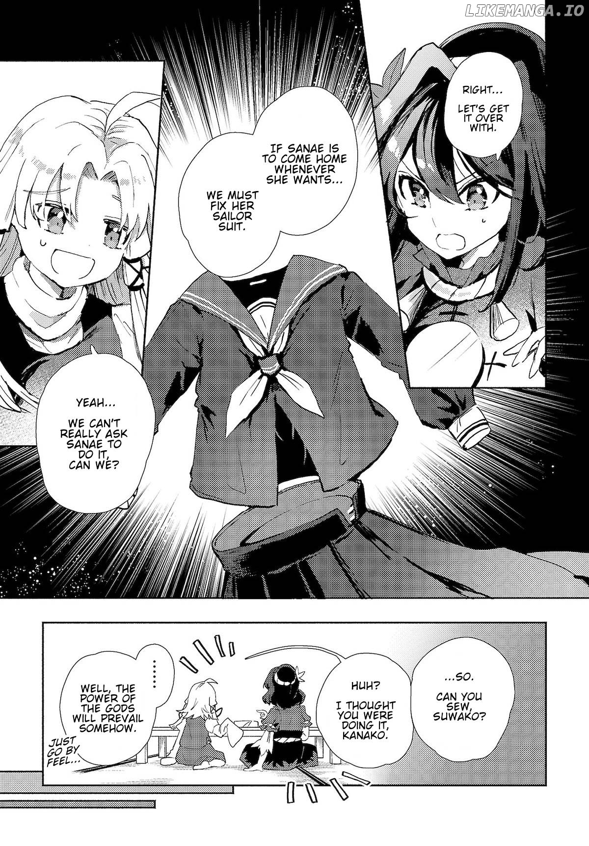 Touhou - Sanae-San Is On The Run! chapter 6.2 - page 3