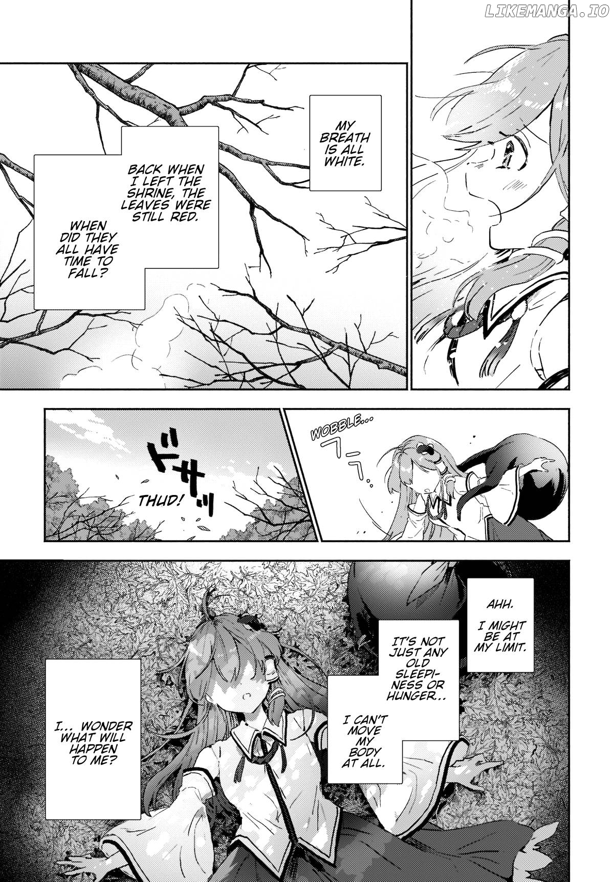 Touhou - Sanae-San Is On The Run! chapter 7.1 - page 7